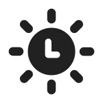 Time And Weather SVG Icon